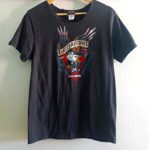 Harley-Davidson HD Women's Medium Graphic T-shirt Biker Motorcycle Moto